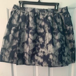 Blue and silver Michael kors mini skirt